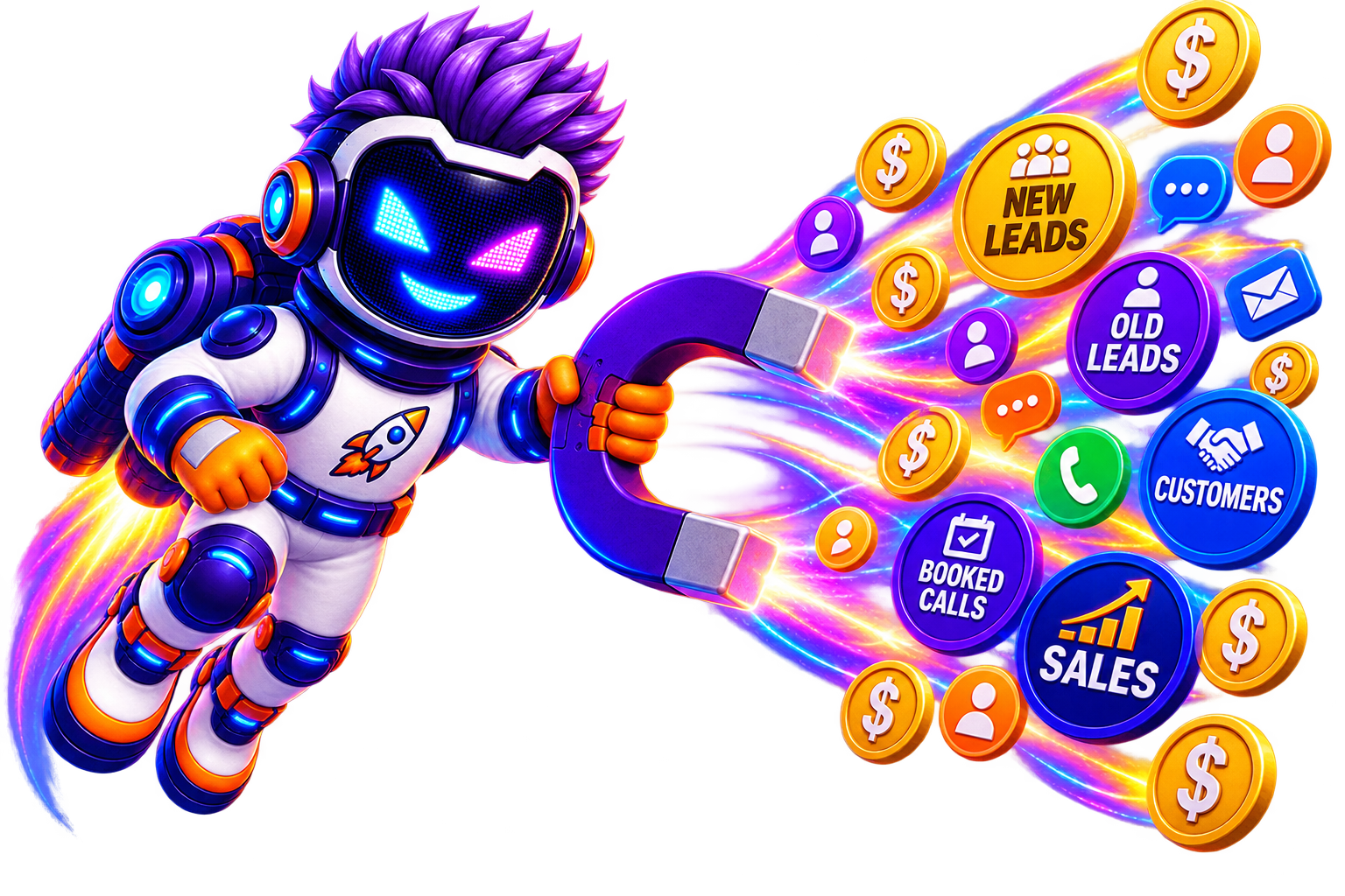 Market in Space mascot pulling in new leads through automation